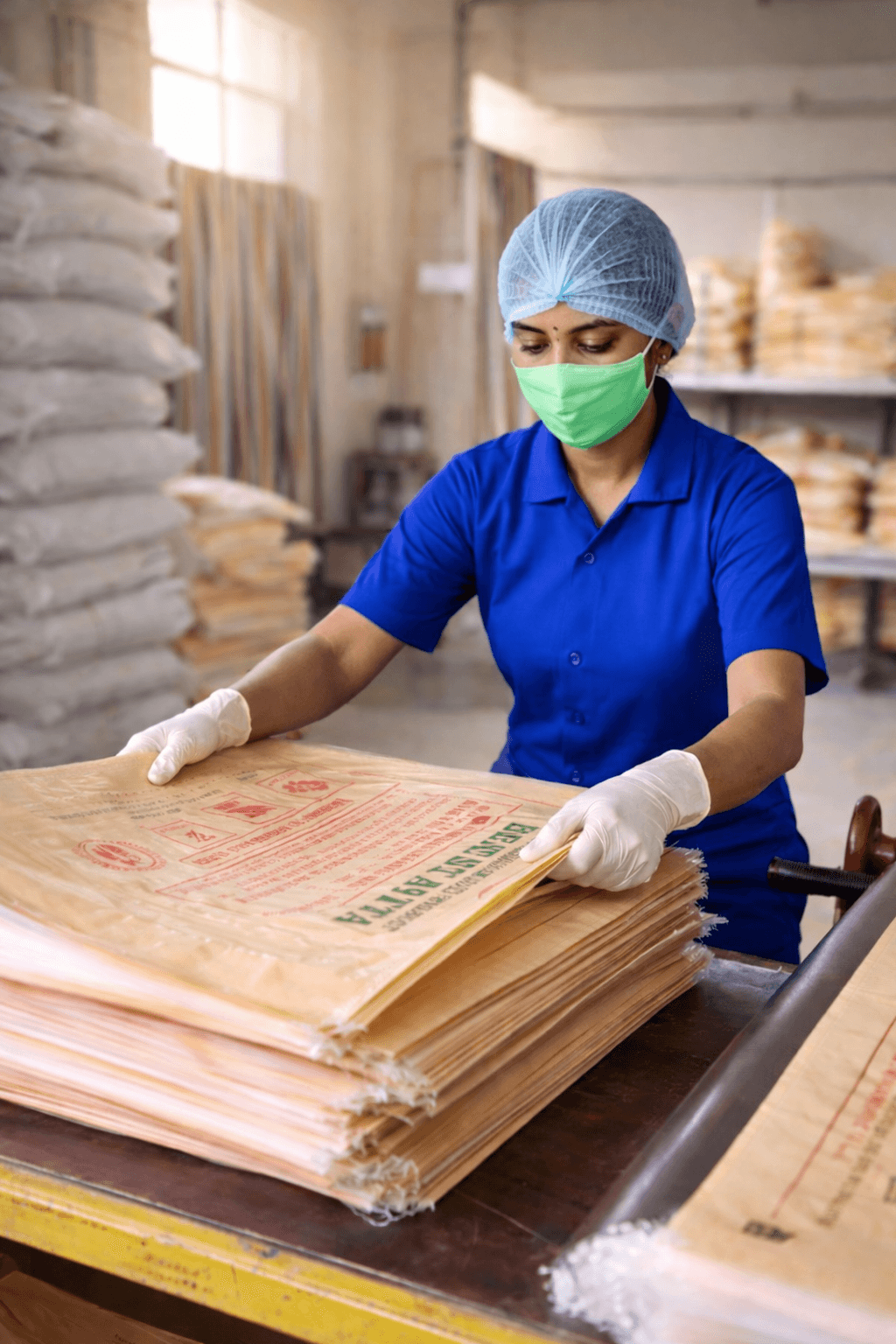 Quality-controlled manufacturing process